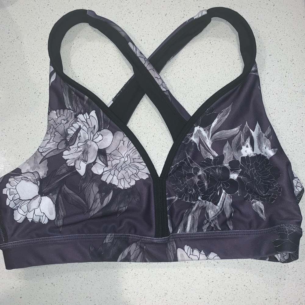 Joy lab floral sports bra
